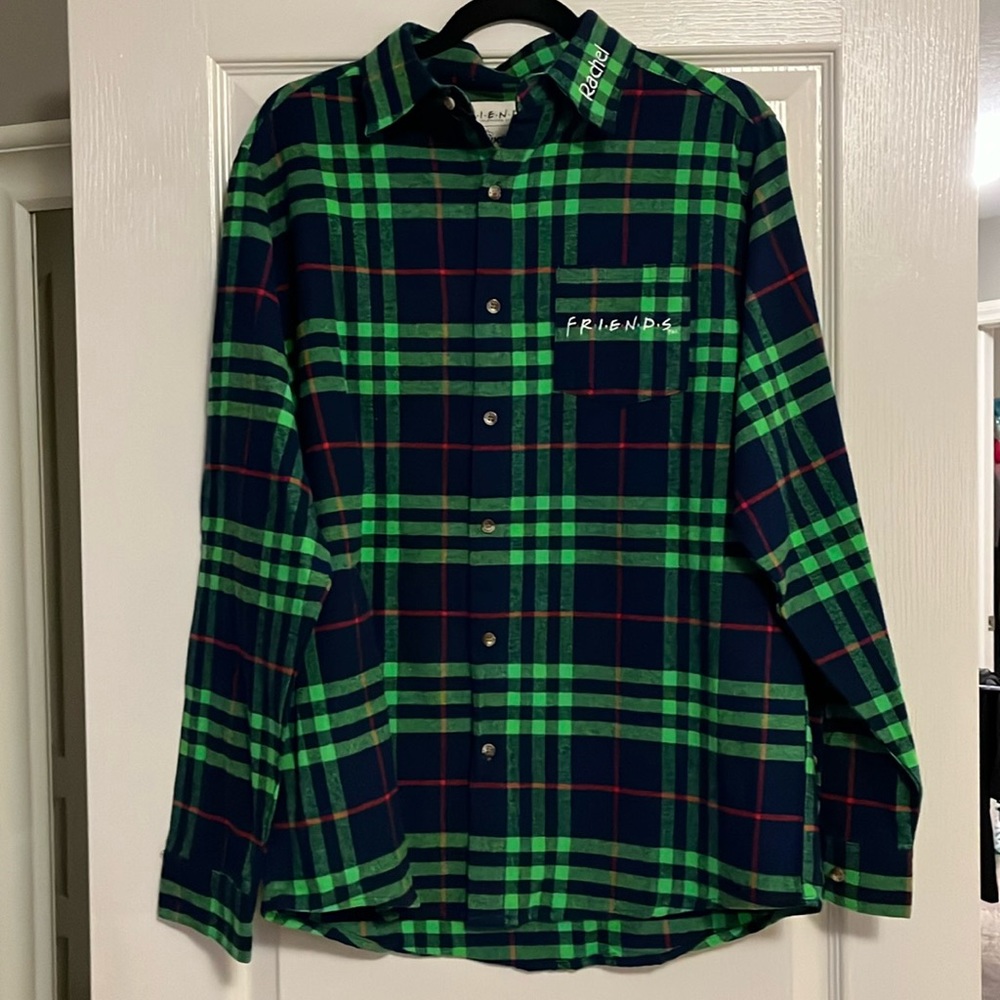 Friends Flannel (Rachel) 💚
